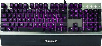 Rush RK701 Siyah Kablolu Oyuncu Klavyesi