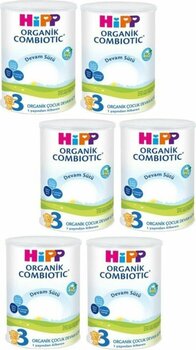 Hipp Organik Combiotic Devam Sütü 3 Numara 350 Gr x 6 Adet
