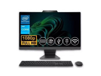 Asus I3-1315U 8Gb Ddr5 1Tb M.2 Ssd A3402Wvak-I38256B0D Atl3 23.8 Inç Fdos All In One Bilgisayar Siyah