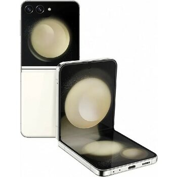 Yenilenmiş Samsung Galaxy Z Flip 5 512 GB Siyah Cep Telefonu (12 Ay Garantili) - C Kalite - Krem - C Grade - İyi - 8 GB