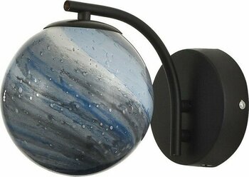 Avizemoda Galaksi Aplik Gökyüzü Desen Camlı Salon Oturma Odası Modern Sarkıt APLİK - (Siyah Kasa)