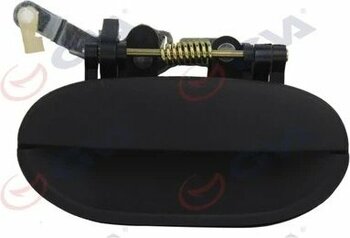 Gva Dış Kapı Kolu Arka Sağ Siyah Desenli Accent 95-00