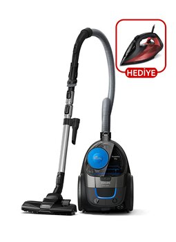 Philips PowerPro City FC9332/07 650 W Toz Torbasız Süpürge + 7000 Serisi DST7022/40 2800 W Buharlı Ütü BEDENSIZ 15753074