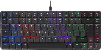 Rampage Granite TKL Red Switch Kablolu Mekanik Oyuncu Klavyesi