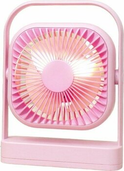 Taşınabilir USB Şarjlı 3 Kademeli Masaüstü Fan Vantilatör Soğutucu YS2551 - Pembe