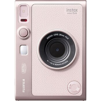 Instax Mini Evo Gentle Rose Hybrit Fotoğraf Makinesi - Pembe