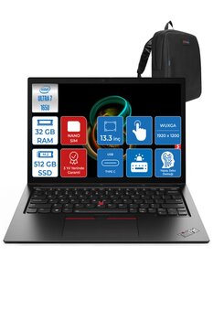 LENOVO Thinkpad L13 G5 Yoga Ultra 7 165U 32GB 512GB 13.3\" Wuxga Freedos Nanosim Dokunmatik L21LM0037TXF01