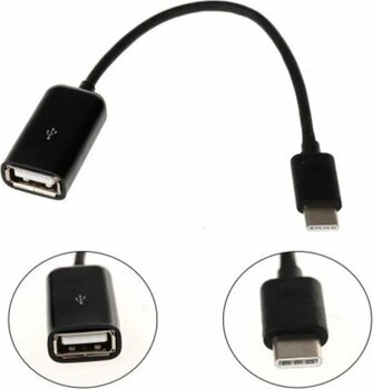 Kuvars Type C USB OTG 20 cm Veri Aktarma Kablosu