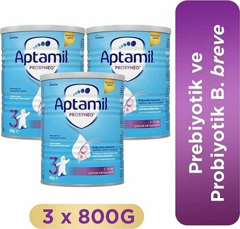 Aptamil Prosyneo 3 Çocuk Devam Sütü 800 Gr X3 Adet 1 Yaş +
