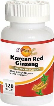 Meka Nutrition Korean Red Ginseng 500 mg 120 Tablet