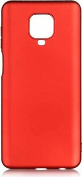 ZORE Xiaomi Redmi Note 9 Pro Kılıf Premier Silikon Kapak - Kırmızı