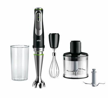 Braun Multiquick 9 MQ9135XI 1200 W Siyah Blender Seti