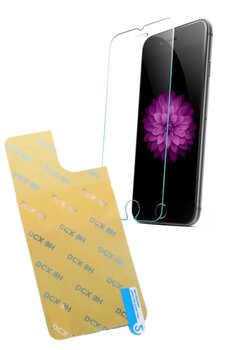 ucuzmi Iphone 8 Uyumlu Kırılmaz Cam Koruyucu Dcx-9h Tempered Ön Ekran Ve Arka Panel Şase Tam Korumalı