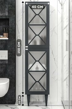 Fly Mobilya Fokus Havlu Dolabi