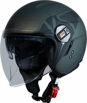 Origine Alpha V5 Açık Motosiklet Kaskı Yeşil Xl