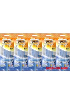 Gillette Permatik Banyo Kullan At Tıraş Bıçağı 10'Lu 5 Paket