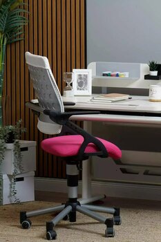 Creo Mobili Vega Fuşya Beyaz Çalışma Sandalyesi