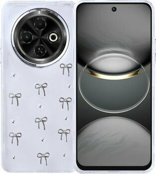 Tecno Spark 30C Mini Figürlü ve Kamera Çerçeveli Ultra Sağlam Sararmaz Pole Premium Kapak - Fiyonk