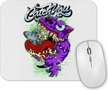 Baskı Dükkanı Monster Grafitti Mouse Pad