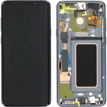 Samsung Galaxy Uyumlu S9 Plus Sm-g965 Lcd Ekran Dokunmatik Çıtalı Gri Belirtilen