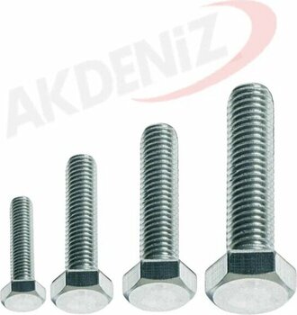 Akdeniz Dın933 M6 25 Mm Galv. Kaplamalı Cıvata 5000 Adet