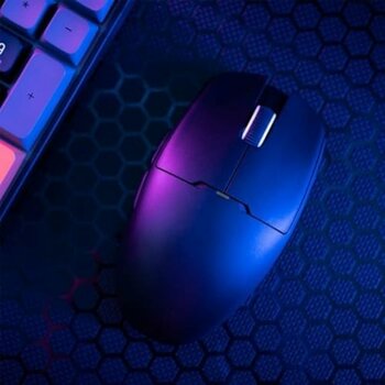 Aigo Gm80 Plus Siyah Kablosuz Gaming Mouse - 12000 Dpı, Paw3311 Sensör, 3 Modlu Bağlantı Usb, 2.4g, Bluetooth , Ultra Hafif 52.2g Açık Beyaz 2xl