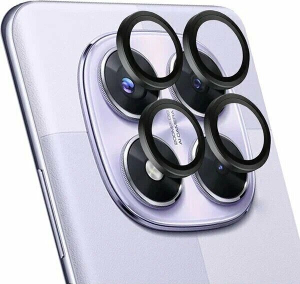 Microsonic Redmi Note 14 Pro 4G Siyah Kamera Lens Koruma Camı