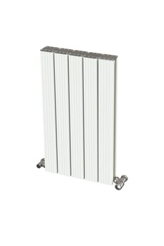 AEON Argus Alüminyum Panel Radyatör 1000 X 350 (5 DİLİM) Kırık Beyaz Kalorifer Petek