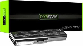Notespare Toshiba ile Uyumlu Satellite C650-162, C650-16C, C650-17N, C650-17T Notebook Batarya Pil - Siyah - tek ebat