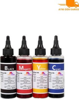 Canon Colorful Toner Canon E414/404/484/E474  100 Ml Mürekkep Seti