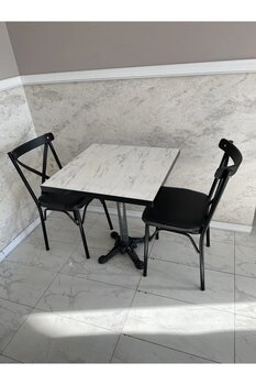 trendloom Kare Cafe Masası 2 kişilik