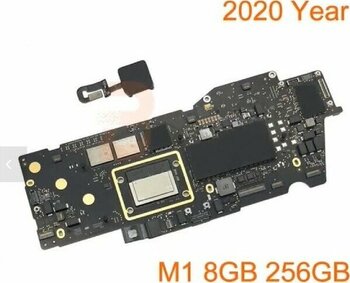 Apple MacBook Pro 13'' A2338 - 2020 M1 8gb Ram 256GB SSD Anakart- Outlet - Siyah