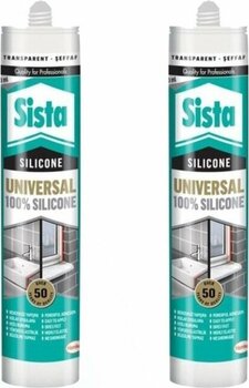 Sista Şeffaf Silikon 280 Ml Henkel (2 Adet) Şeffaf