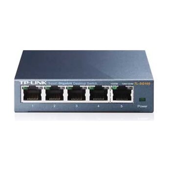 TP-Link TL-SG105 10/100/1000 Mbps 5 Port Desktop Switch