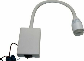 Oddity LED Esnek Başucu Sıcak-Beyaz Lamba Ayarlanabilir Duvara Monte Okuma Gece Lambası - Beyaz