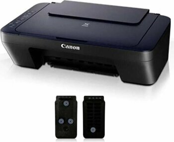 Canon Pixma E414 Fotokopi + Tarayıcı Renkli Çok Fonksiyonlu Mürekkep Püskürtmeli Yazıcı + Fotoğraf Kağıdı