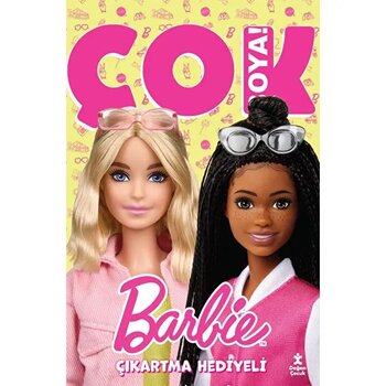 Barbie Çok Boya! Çıkartmalı Dev Boyama Kitabı -
