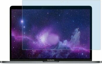 Macbook Pro 16 Inç M1-M2-M3-M4 Ekran Koruyucu Mavi Işık Filtresi (Touchıd'li Pro) A2485 A2780 A2991 A3403 A3186 ile Uyumlu Anti Blue Ray Şeffaf