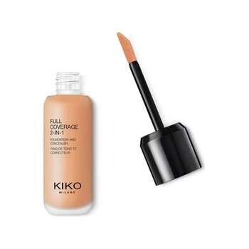 Kiko Full Coverage 2in1 Warm Beige 30 25 ml Fondöten