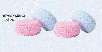 Bebekevi Bebek Banyo Tombik Banyo Süngeri Mavi