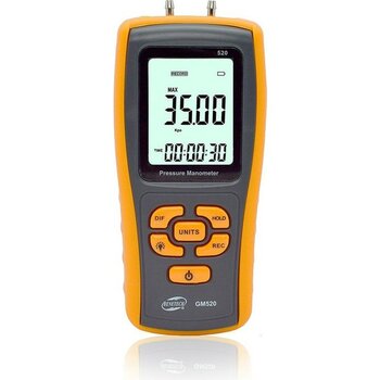 Normadia GM520 Manometre Fark Basınç Ölçer, Hassas ve Güvenilir Ölçüm - Seçenek 1