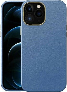 Ceponya Apple iPhone 12 Pro Kılıf Natura Deri Soft - Lacivert