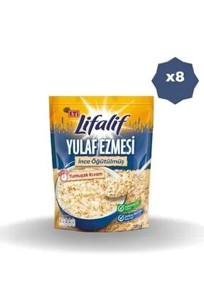 Eti Lifalif İnce Öğütülmüş Yulaf Ezmesi 350 g 8 Adet