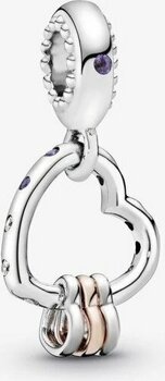 Pandora Vurgulu Kalpler Sallantılı Charm 787247Nlcmx