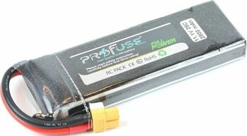 11.1 V 3s Lipo Batarya-pil 2800 Mah 35c