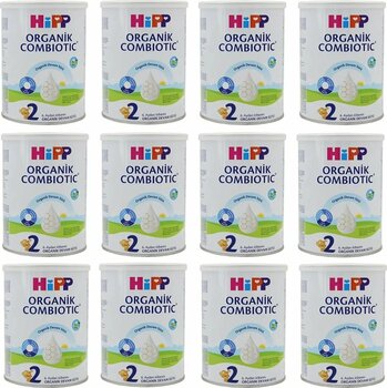 Hipp 2 Organik Combiotic Devam Sütü 350 gr 12 Adet