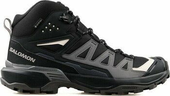 Salomon x Ultra 360 Mid Gtx Siyah Kadın Outdoor Bot – Su Geçirmez Trekking & Hiking - Siyah - Bej - 40