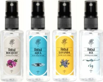 Rebul Kolonya Sprey 50 Ml X 4 - Aqua+lavanta+buket+ıce