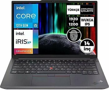 Lenovo ThinkPad E14 Gen 5 21JK0003TX 7 14 inç Intel Core i5 1335U 24 GB 1 TB SSD Intel Graphics FreeDOS
