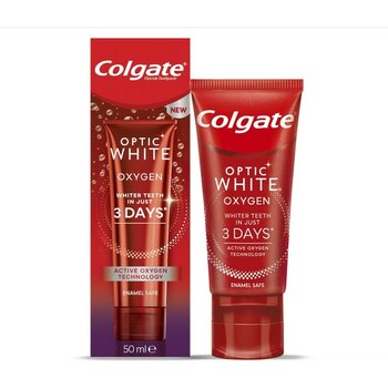 Colgate Optic White Oxygen Aktif Oksijen Teknolojisi Beyazlatıcı Diş Macunu 50 ml 5 Adet